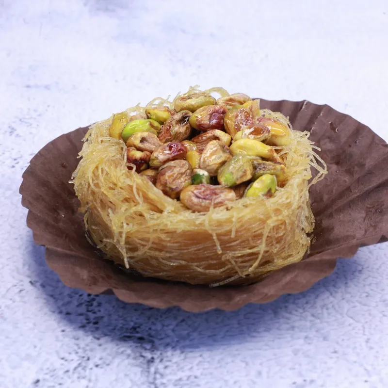 Pistachio kunafa